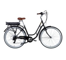 Электровелосипед Dorozhnik 28" eRETRO Vbr рама-19" 36B 12.5А*ч 500Вт черный 2025 (ELB-D-28-072)