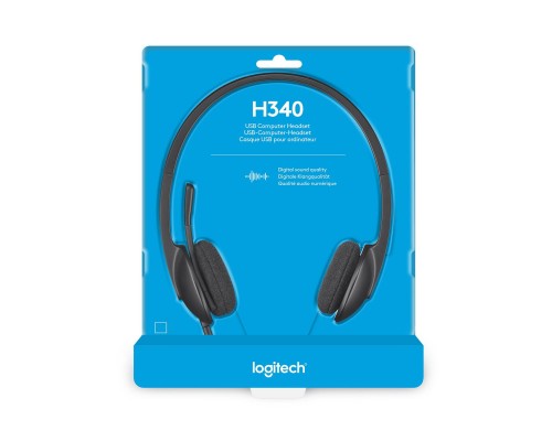 Навушники Logitech H340 USB HEADSET (981-000475) Навушники Logitech H340 USB HEADSET (981-000475)