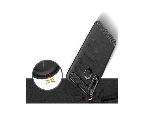 Чохол до мобільного телефона Laudtec для Huawei P Smart 2019 Carbon Fiber (Black) (LT-PST19) Чохол до мобільного телефона Laudtec для Huawei P Smart 2019 Carbon Fiber (Black) (LT-PST19)