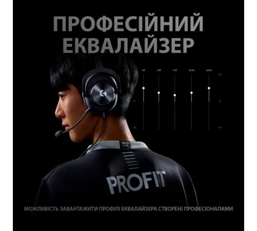 Наушники Logitech G PRO X Gaming Headset Black (981-000818) Наушники Logitech G PRO X Gaming Headset Black (981-000818)