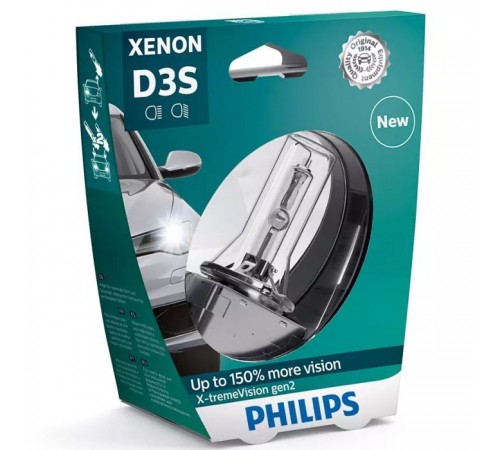 Автолампа Philips ксенонова (42403 XV2 S1) Автолампа Philips ксенонова (42403 XV2 S1)