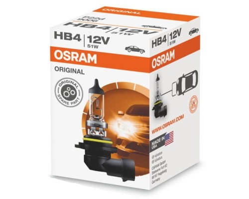 Автолампа Osram галогенова 51W (OS 9006) Автолампа Osram галогенова 51W (OS 9006)