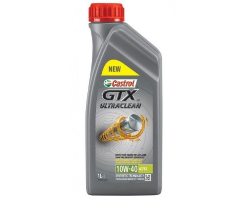 Моторна олива Castrol GTX Ultraclean 10W-40 A/B 1 л Моторна олива Castrol GTX Ultraclean 10W-40 A/B 1 л