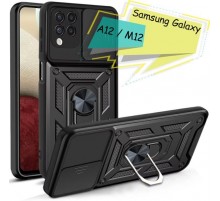 Чохол до мобільного телефона BeCover Military Samsung Galaxy A12 SM-A125 / M12 SM-M125 Black (705640)