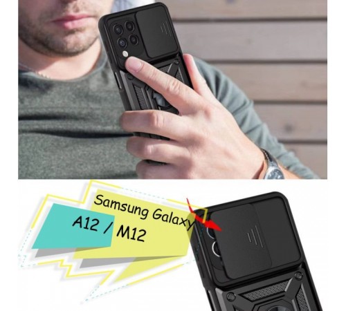 Чохол до мобільного телефона BeCover Military Samsung Galaxy A12 SM-A125 / M12 SM-M125 Black (705640) Чохол до мобільного телефона BeCover Military Samsung Galaxy A12 SM-A125 / M12 SM-M125 Black (705640)