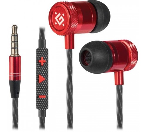 Навушники Defender Pollaxe Black-Red (64453) Навушники Defender Pollaxe Black-Red (64453)