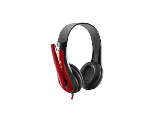 Навушники Canyon HSC-1 Black-Red (CNS-CHSC1BR) Навушники Canyon HSC-1 Black-Red (CNS-CHSC1BR)