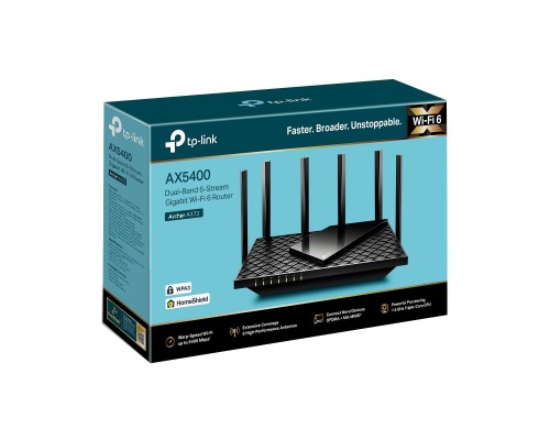 Маршрутизатор TP-Link ARCHER AX73 AX5400 4xGE LAN 1xGE WAN USB 3.0 MU-MIMO OFDMA (ARCHER-AX73) Маршрутизатор TP-Link ARCHER AX73 AX5400 4xGE LAN 1xGE WAN USB 3.0 MU-MIMO OFDMA (ARCHER-AX73)