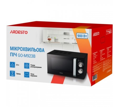 Микроволновая печь Ardesto GO-M923B Микроволновая печь Ardesto GO-M923B