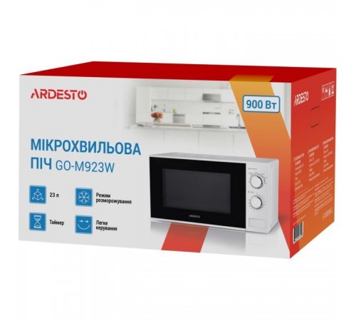 Микроволновая печь Ardesto GO-M923W Микроволновая печь Ardesto GO-M923W