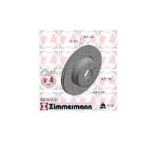 Тормозной диск ZIMMERMANN 150.3451.52