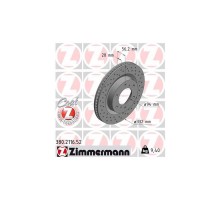 Тормозной диск ZIMMERMANN 380.2116.52