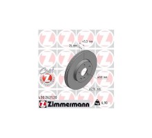 Тормозной диск ZIMMERMANN 430.2621.20