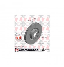 Гальмівний диск ZIMMERMANN 600.3248.20