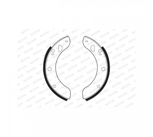Тормозные колодки FERODO FSB374R Тормозные колодки FERODO FSB374R