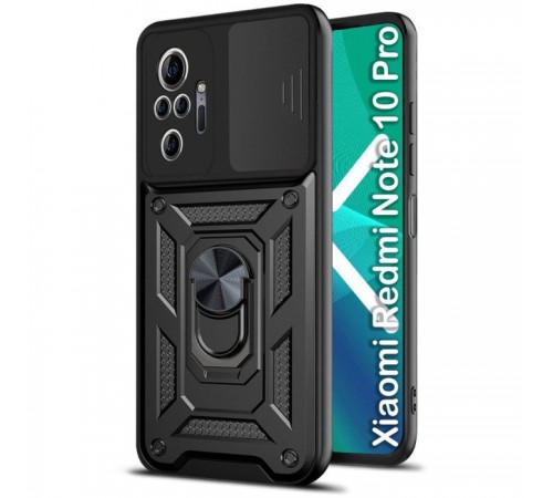 Чохол до мобільного телефона BeCover Military Xiaomi Redmi Note 10 Pro Black (706063)