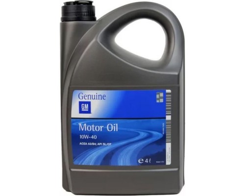 Моторна олива General Motors 10W-40, 4л (7156)