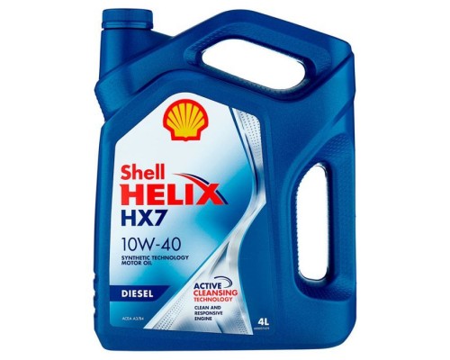Моторна олива Shell Helix HX7 10W40 4л (2110) Моторна олива Shell Helix HX7 10W40 4л (2110)