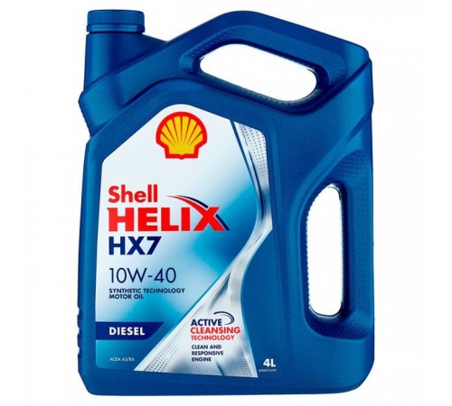 Моторна олива Shell Helix HX7 10W40 4л (2110) Моторна олива Shell Helix HX7 10W40 4л (2110)