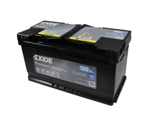 Аккумулятор автомобильный EXIDE PREMIUM 100A (EA1000) Аккумулятор автомобильный EXIDE PREMIUM 100A (EA1000)