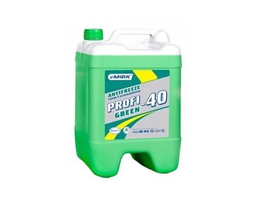 Антифриз МФК "PROFI Max Green" (-24C) ПЕ кан.8,87 кг (43206) Антифриз МФК "PROFI Max Green" (-24C) ПЕ кан.8,87 кг (43206)