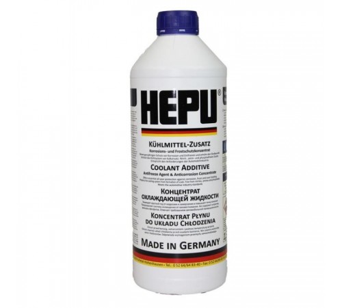 Антифриз HEPU концентрат синій 1,5 л. (HEPU P999) Антифриз HEPU концентрат синій 1,5 л. (HEPU P999)
