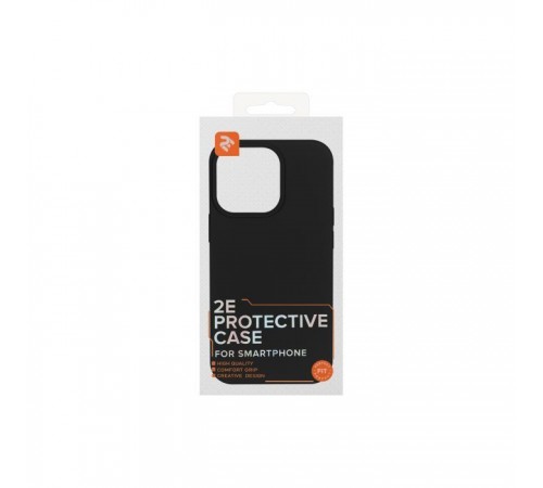 Чехол для мобильного телефона 2E Basic Apple iPhone 13 Pro Liquid Silicone Black (2E-IPH-13PR-OCLS-BK) Чехол для мобильного телефона 2E Basic Apple iPhone 13 Pro Liquid Silicone Black (2E-IPH-13PR-OCLS-BK)