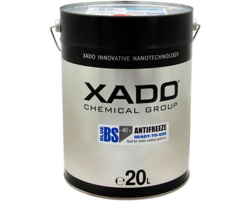 Антифриз Xado Blue BS -40 20 л (XA 58505) Антифриз Xado Blue BS -40 20 л (XA 58505)