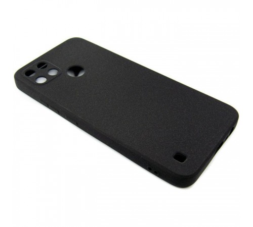 Чохол до мобільного телефона Dengos Carbon Realme C25y (black) (DG-TPU-CRBN-145)