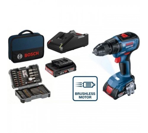 Шуруповерт Bosch GSR 18 V-50, 2*2 Ач, ЗП, кейс (0.601.9H5.004) Шуруповерт Bosch GSR 18 V-50, 2*2 Ач, ЗП, кейс (0.601.9H5.004)