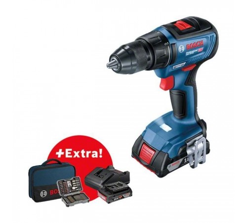 Шуруповерт Bosch GSR 18 V-50, 2*2 Ач, ЗП, кейс (0.601.9H5.004) Шуруповерт Bosch GSR 18 V-50, 2*2 Ач, ЗП, кейс (0.601.9H5.004)