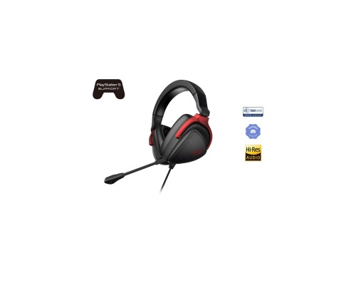 Навушники ASUS ROG Delta S Core 3,5мм Black/Red (90YH03JC-B1UA00) Навушники ASUS ROG Delta S Core 3,5мм Black/Red (90YH03JC-B1UA00)