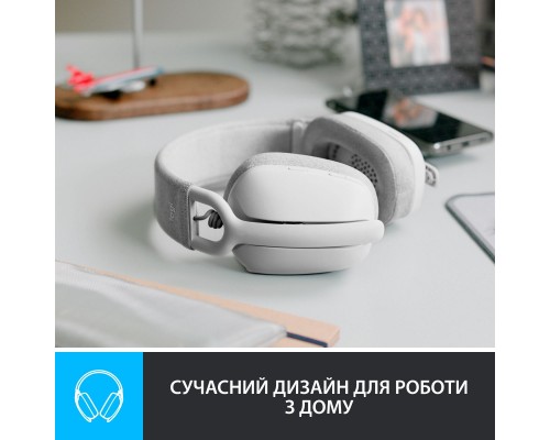 Навушники Logitech Zone Vibe 100 Wireless Off-White (981-001219)