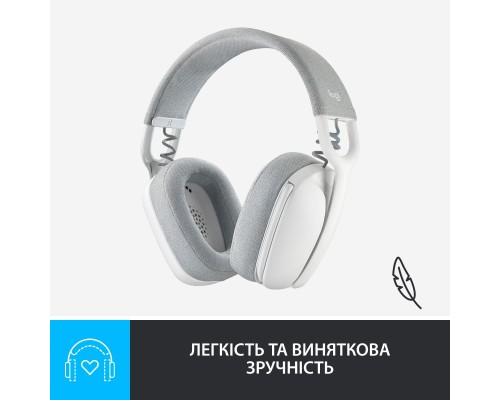 Навушники Logitech Zone Vibe 100 Wireless Off-White (981-001219)