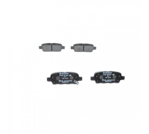 Гальмівні колодки Bosch 0986494861 Гальмівні колодки Bosch 0986494861