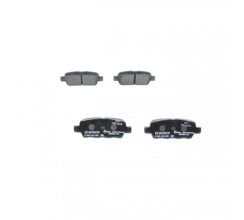 Гальмівні колодки Bosch 0986494861 Гальмівні колодки Bosch 0986494861