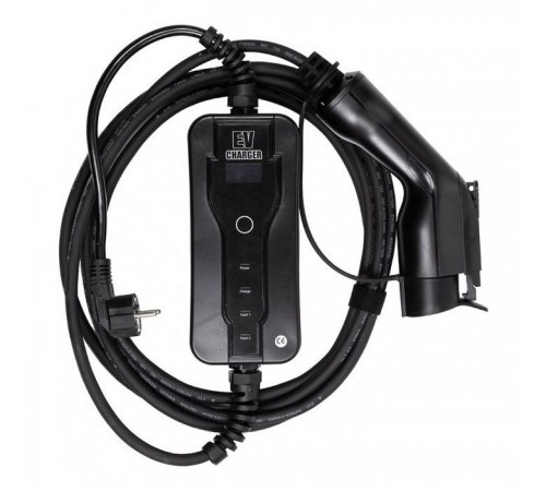 Зарядное устройство для электромобиля HiSmart Type 1 - Schuko (220V), 16A, 3.6кВт, 1-фазное, 5м (EV200689) Зарядное устройство для электромобиля HiSmart Type 1 - Schuko (220V), 16A, 3.6кВт, 1-фазное, 5м (EV200689)