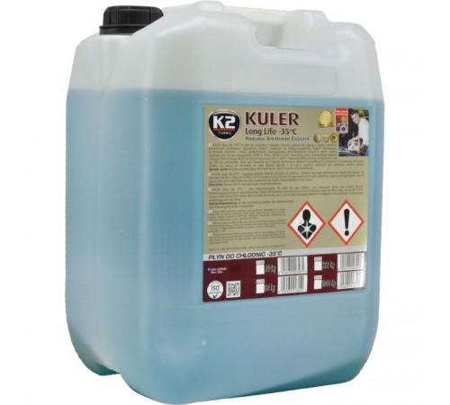 Антифриз K2 KULER -35C 20кг BLUE (W406N) Антифриз K2 KULER -35C 20кг BLUE (W406N)