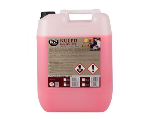 Антифриз K2 KULER-35C 20кг RED (W406C) Антифриз K2 KULER-35C 20кг RED (W406C)