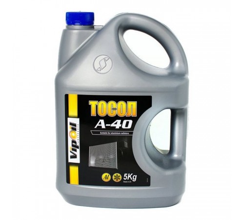 Тосол VIPOIL А-40 5кг (701351) Тосол VIPOIL А-40 5кг (701351)
