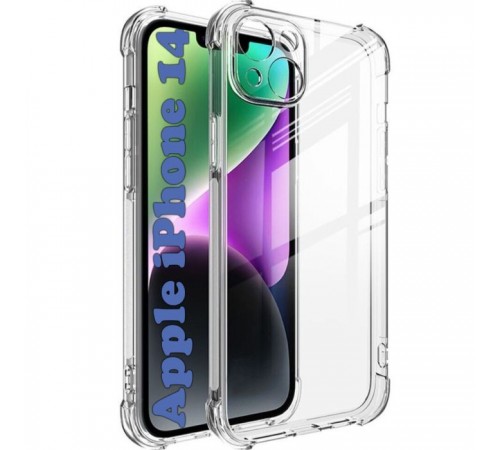 Чохол до мобільного телефона BeCover Anti-Shock Apple iPhone 14 Clear (708241) Чохол до мобільного телефона BeCover Anti-Shock Apple iPhone 14 Clear (708241)