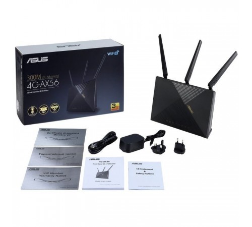 Маршрутизатор ASUS 4G-AX56 Маршрутизатор ASUS 4G-AX56