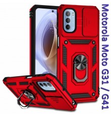 Чохол до мобільного телефона BeCover Military Motorola Moto G31 / G41 Red (708193)
