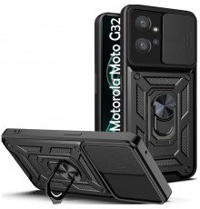 Чохол до мобільного телефона BeCover Military Motorola Moto G32 Black (708177)