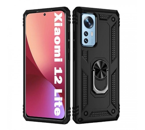 Чохол до мобільного телефона BeCover Military Xiaomi 12 Lite Black (708237)