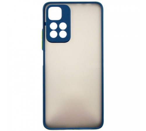 Чохол до мобільного телефона Dengos Matte Xiaomi Redmi Note 11 Pro 5G (blue) (DG-TPU-MATT-115) Чохол до мобільного телефона Dengos Matte Xiaomi Redmi Note 11 Pro 5G (blue) (DG-TPU-MATT-115)