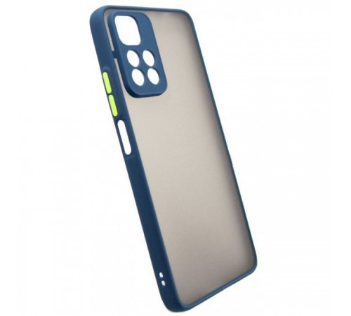 Чохол до мобільного телефона Dengos Matte Xiaomi Redmi Note 11 Pro 5G (blue) (DG-TPU-MATT-115) Чохол до мобільного телефона Dengos Matte Xiaomi Redmi Note 11 Pro 5G (blue) (DG-TPU-MATT-115)