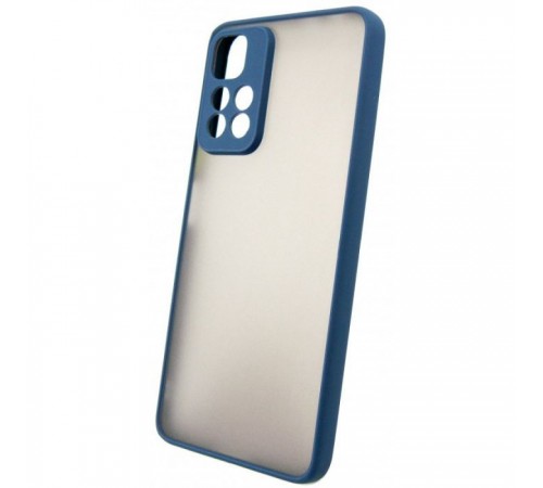 Чохол до мобільного телефона Dengos Matte Xiaomi Redmi Note 11 Pro 5G (blue) (DG-TPU-MATT-115) Чохол до мобільного телефона Dengos Matte Xiaomi Redmi Note 11 Pro 5G (blue) (DG-TPU-MATT-115)