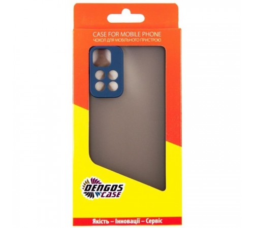 Чохол до мобільного телефона Dengos Matte Xiaomi Redmi Note 11 Pro 5G (blue) (DG-TPU-MATT-115) Чохол до мобільного телефона Dengos Matte Xiaomi Redmi Note 11 Pro 5G (blue) (DG-TPU-MATT-115)