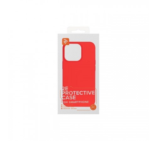 Чехол для мобильного телефона 2E Apple iPhone 14 Pro, Liquid Silicone, Red (2E-IPH-14PR-OCLS-RD) Чехол для мобильного телефона 2E Apple iPhone 14 Pro, Liquid Silicone, Red (2E-IPH-14PR-OCLS-RD)